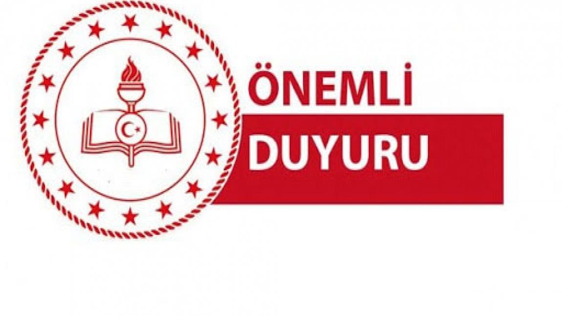 HAZİRAN DÖNEMİ SORUMLULUK SINAV TARİHLERİ